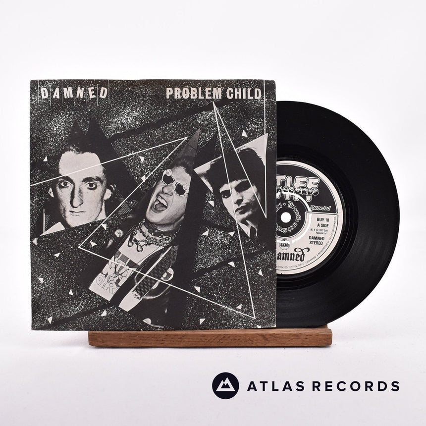 The Damned Problem Child 7" Vinyl Record - Front Cover & Record