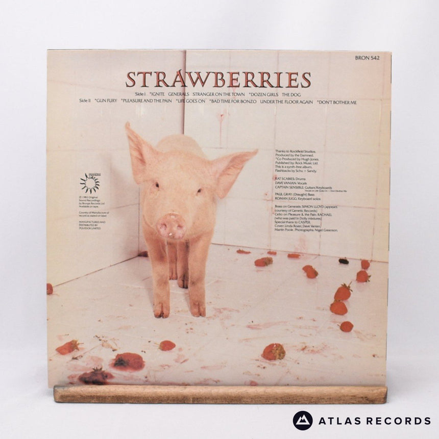 The Damned - Strawberries - Limited Edition A//4 B//1 LP Vinyl Record - EX/EX