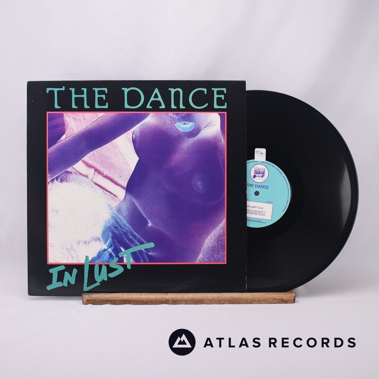 The Dance In Lust 12" Vinyl Record - Front Cover & Record