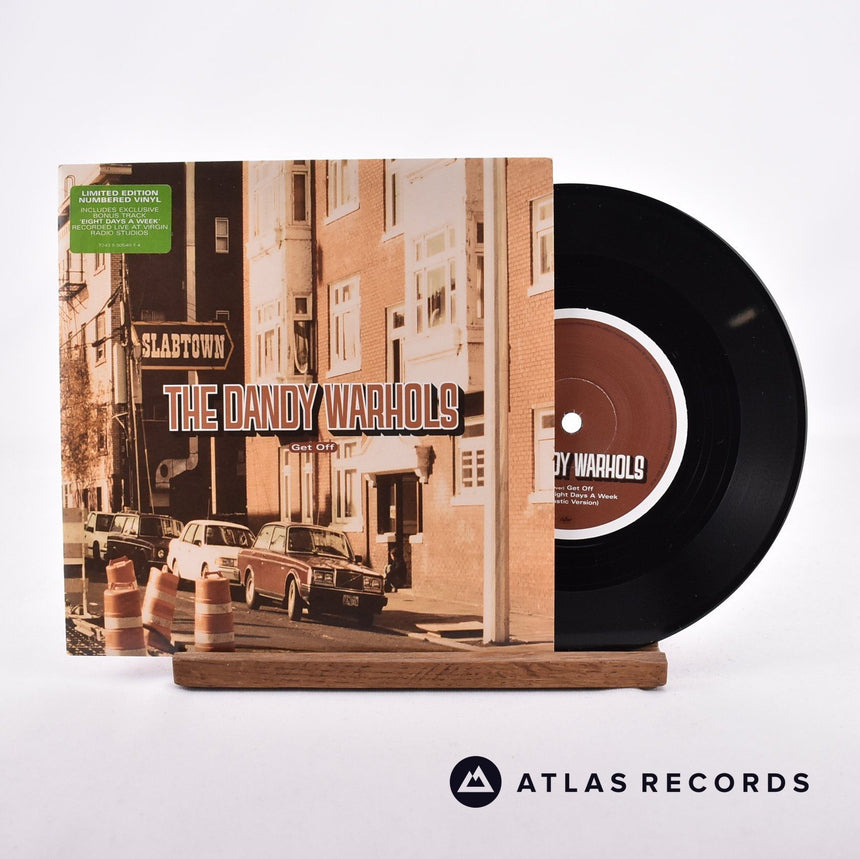 The Dandy Warhols Get Off 7" Vinyl Record - Front Cover & Record