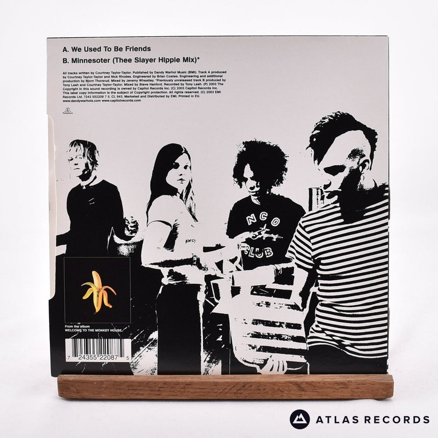 The Dandy Warhols - We Used To Be Friends - 7" Vinyl Record - NM/NM