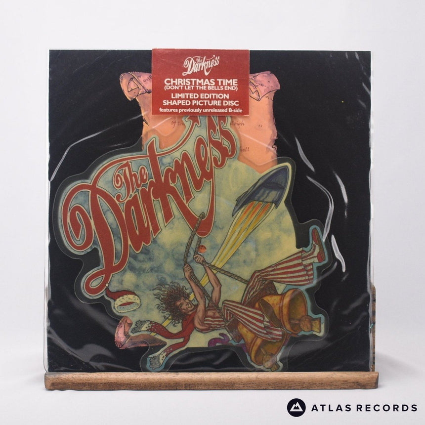 The Darkness Christmas Time 7" Vinyl Record - Front Cover & Record