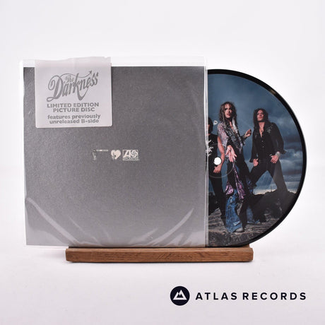 The Darkness Love Is Only A Feeling 7" Vinyl Record - Front Cover & Record