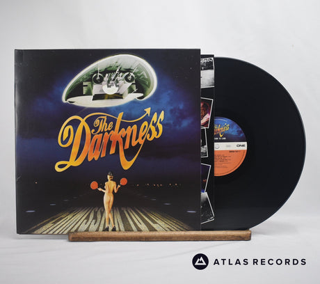 The Darkness Permission To Land LP Vinyl Record - Front Cover & Record