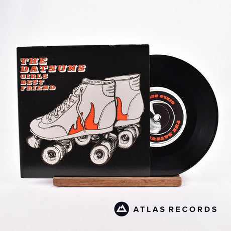 The Datsuns Girls Best Friend 7" Vinyl Record - Front Cover & Record