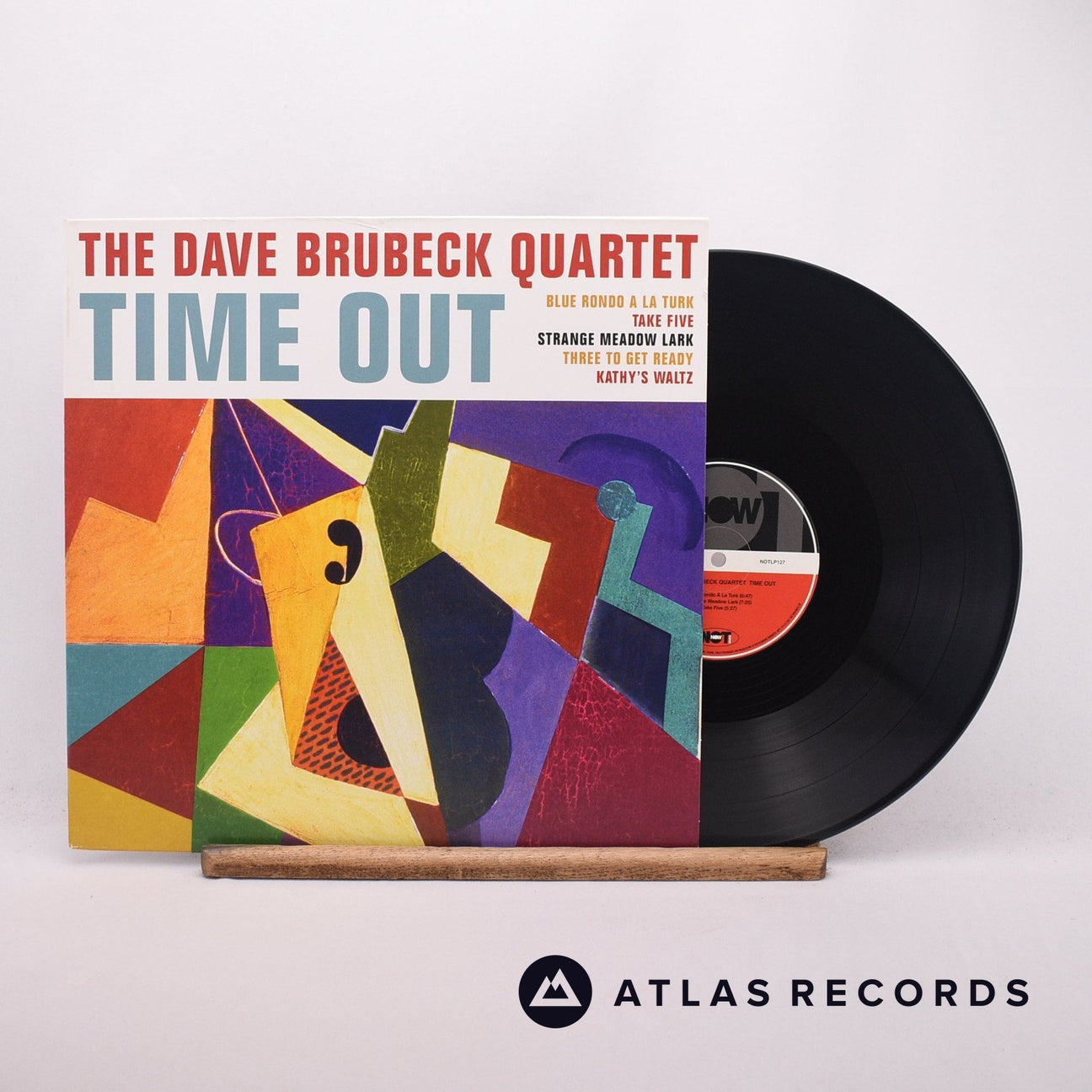 The Dave Brubeck Quartet Time Out LP Vinyl Record - Front Cover & Record