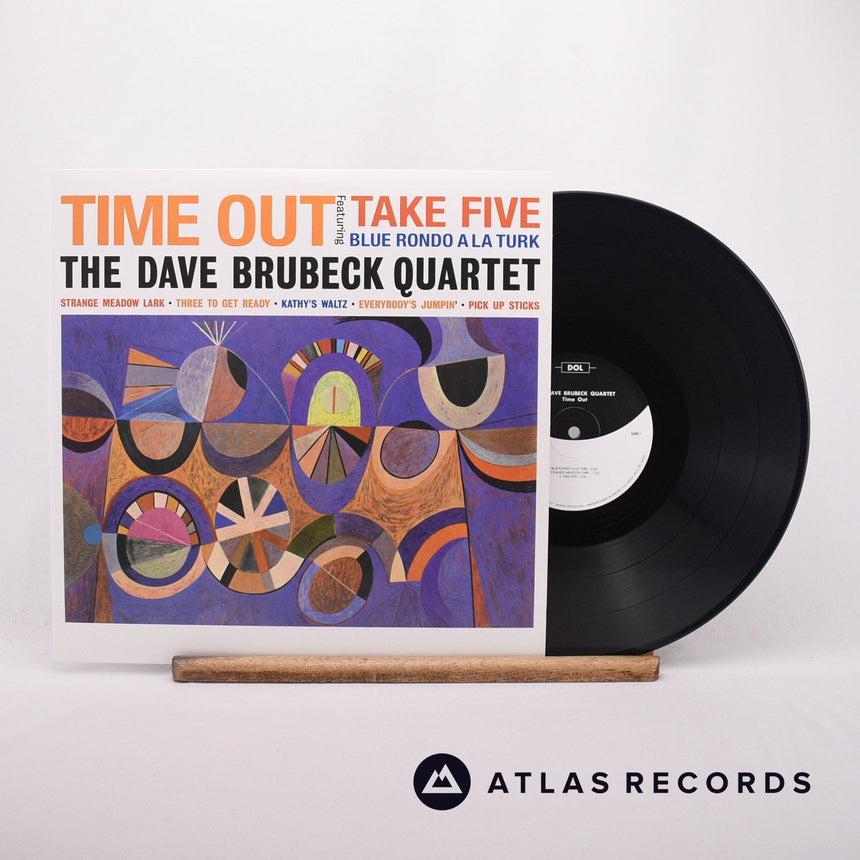 The Dave Brubeck Quartet Time Out LP Vinyl Record - Front Cover & Record