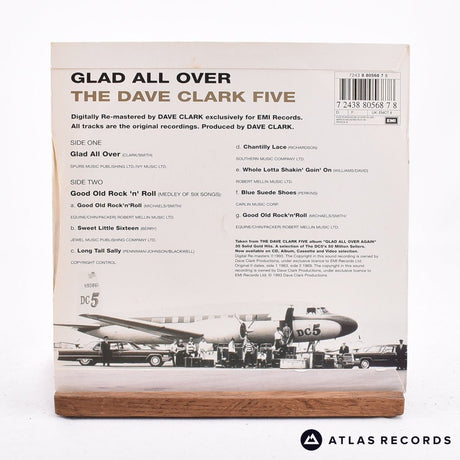 The Dave Clark Five - Glad All Over - 7" Vinyl Record - VG+/EX