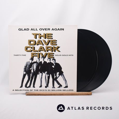 The Dave Clark Five Glad All Over Again 2 x LP Vinyl Record - Front Cover & Record