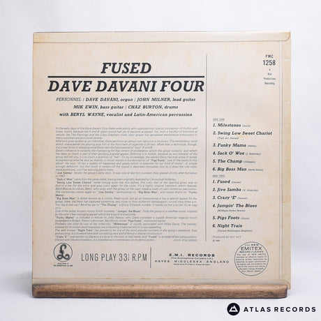 The Dave Davani Four - Fused! - Mono LP Vinyl Record - EX/VG+