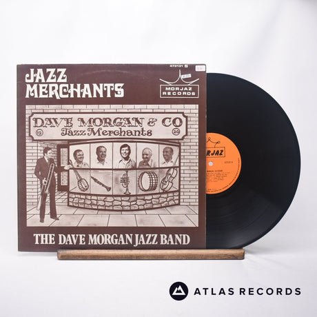 The Dave Morgan Jazz Band Jazz Merchants LP Vinyl Record - Front Cover & Record