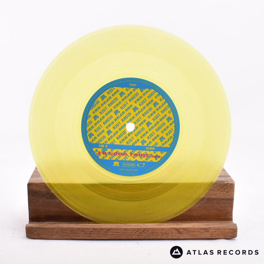 The Dead 60s - Riot Radio - Yellow Transparent Signed 7" Vinyl Record - NM/NM