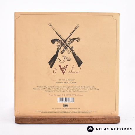 The Decemberists - O Valencia! - Misprint 7" Vinyl Record - VG+/VG+