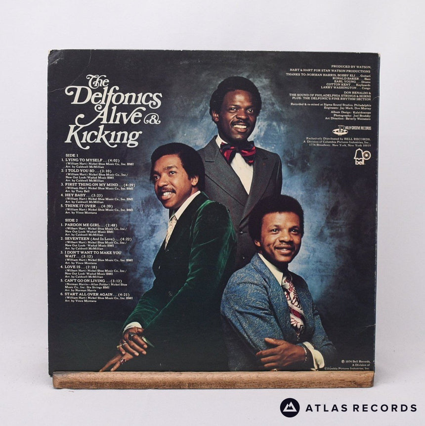 The Delfonics - Alive & Kicking - LP Vinyl Record - VG+/EX