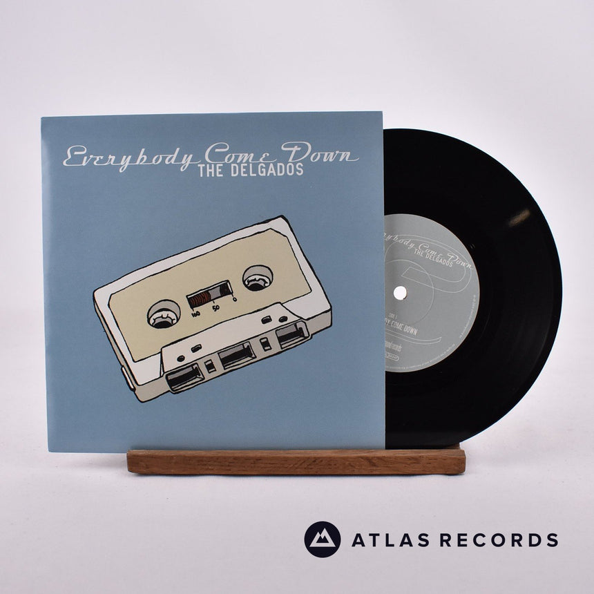 The Delgados Everybody Come Down 7" Vinyl Record - Front Cover & Record