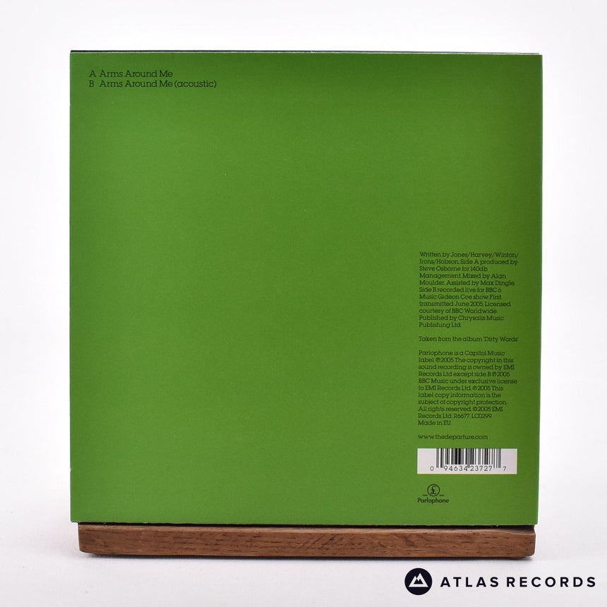 The Departure - Arms Around Me - Green Limited Edition 7" Vinyl Record - NM/NM