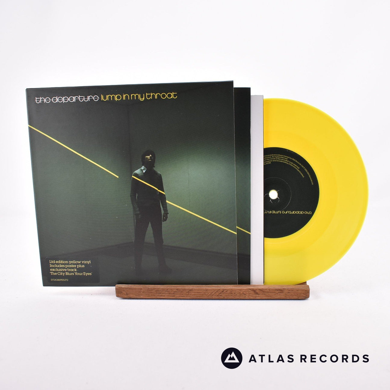 The Departure Lump In My Throat 7" Vinyl Record - Front Cover & Record