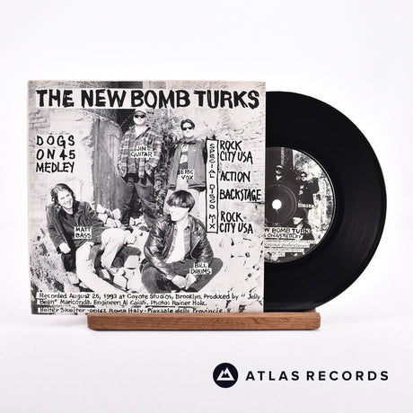 The Devil Dogs Tattooed Apathetic Boys 7" Vinyl Record - Front Cover & Record