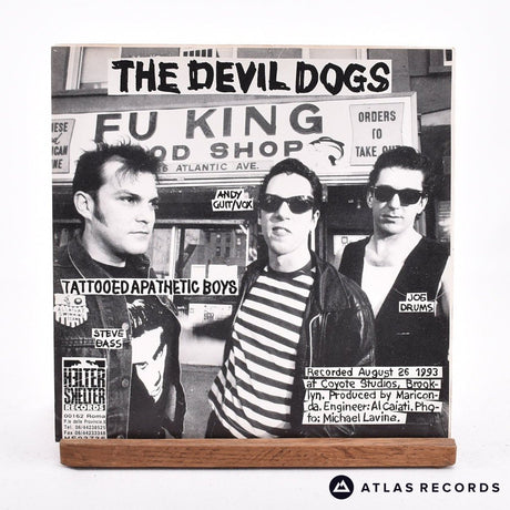 The Devil Dogs - Tattooed Apathetic Boys - 7" Vinyl Record - EX/EX
