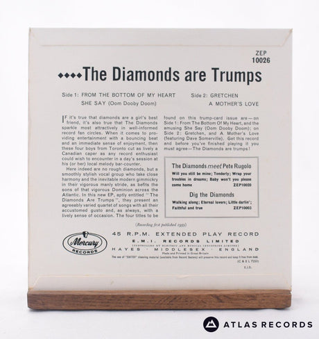 The Diamonds - The Diamonds Are Trumps - 7" Vinyl Record - EX/EX