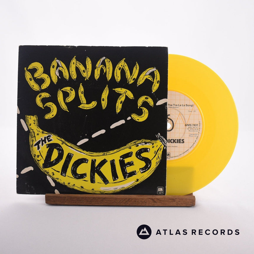 The Dickies Banana Splits 7" Vinyl Record - Front Cover & Record