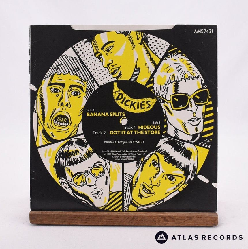 The Dickies - Banana Splits - 7" Vinyl Record - EX/EX