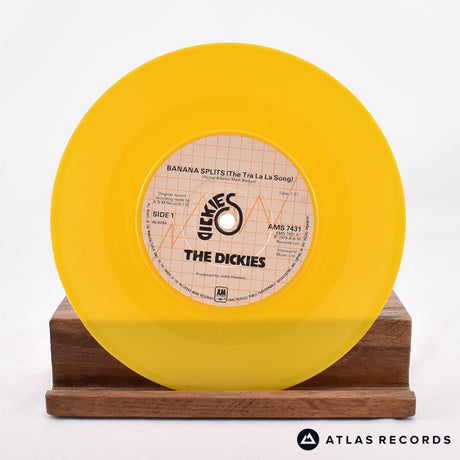 The Dickies - Banana Splits - Yellow 7" Vinyl Record - VG+/VG+