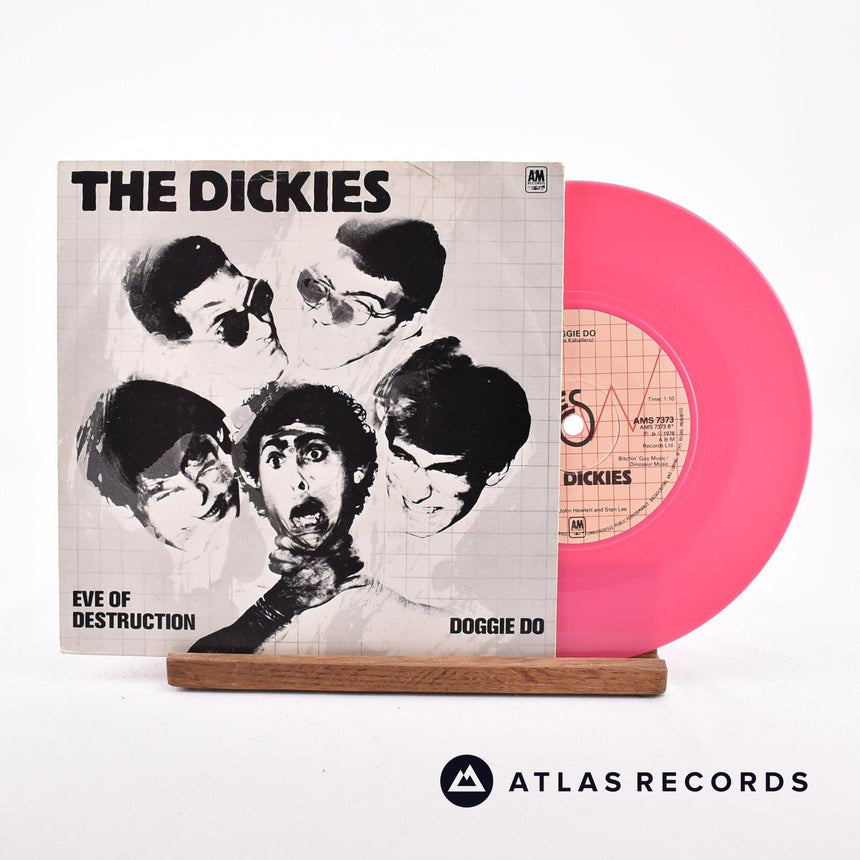 The Dickies Eve Of Destruction 7" Vinyl Record - Front Cover & Record