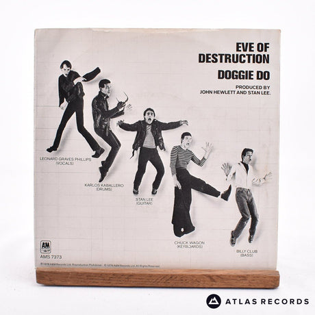 The Dickies - Eve Of Destruction - Pink 7" Vinyl Record - VG+/VG+