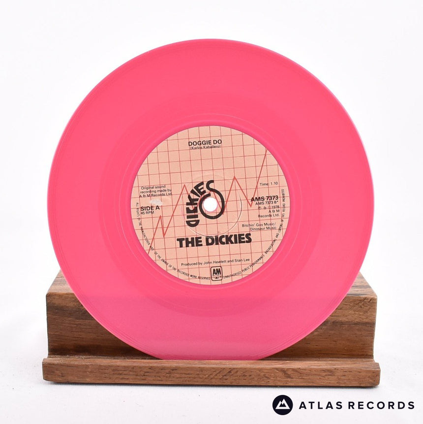 The Dickies - Eve Of Destruction - Pink 7" Vinyl Record - VG+/VG+