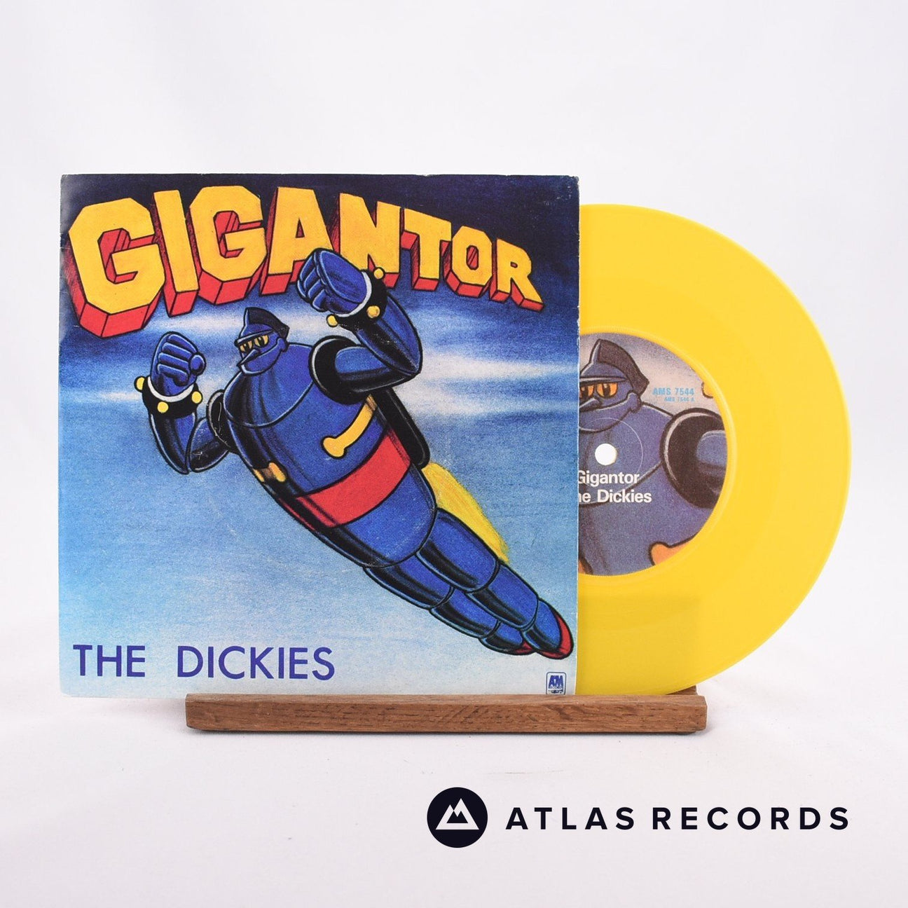 The Dickies Gigantor 7" Vinyl Record - Front Cover & Record