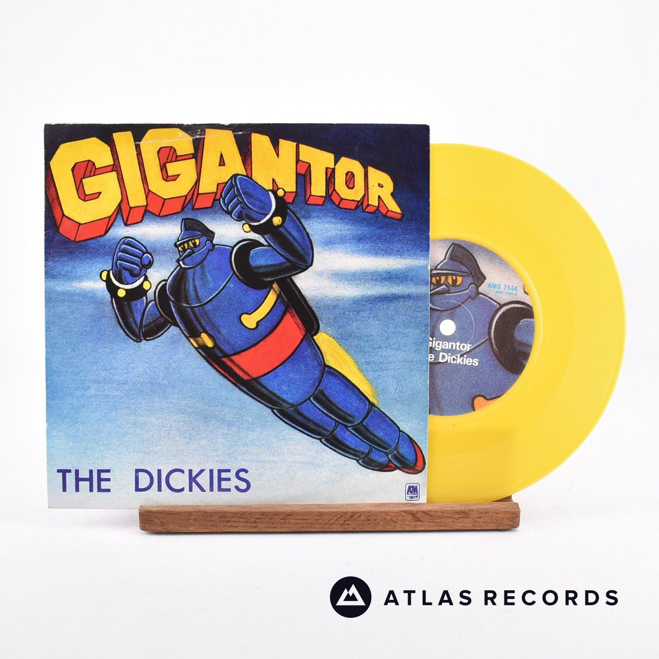 The Dickies Gigantor 7" Vinyl Record - Front Cover & Record