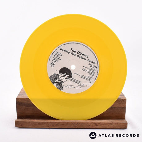The Dickies - Gigantor - Yellow 7" Vinyl Record - EX
