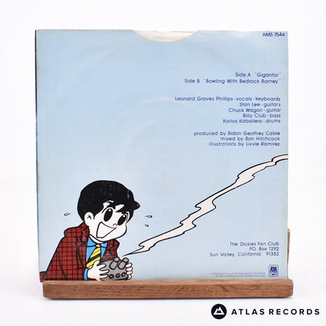 The Dickies - Gigantor - Yellow 7" Vinyl Record - VG+/EX