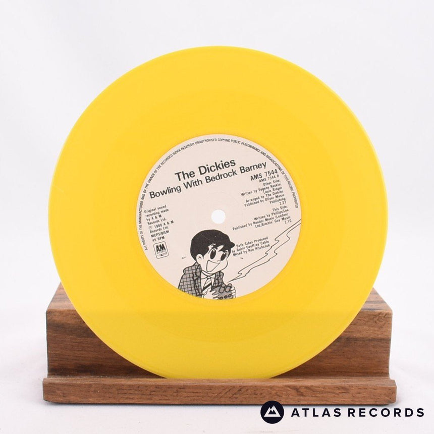 The Dickies - Gigantor - Yellow 7" Vinyl Record - VG+/EX