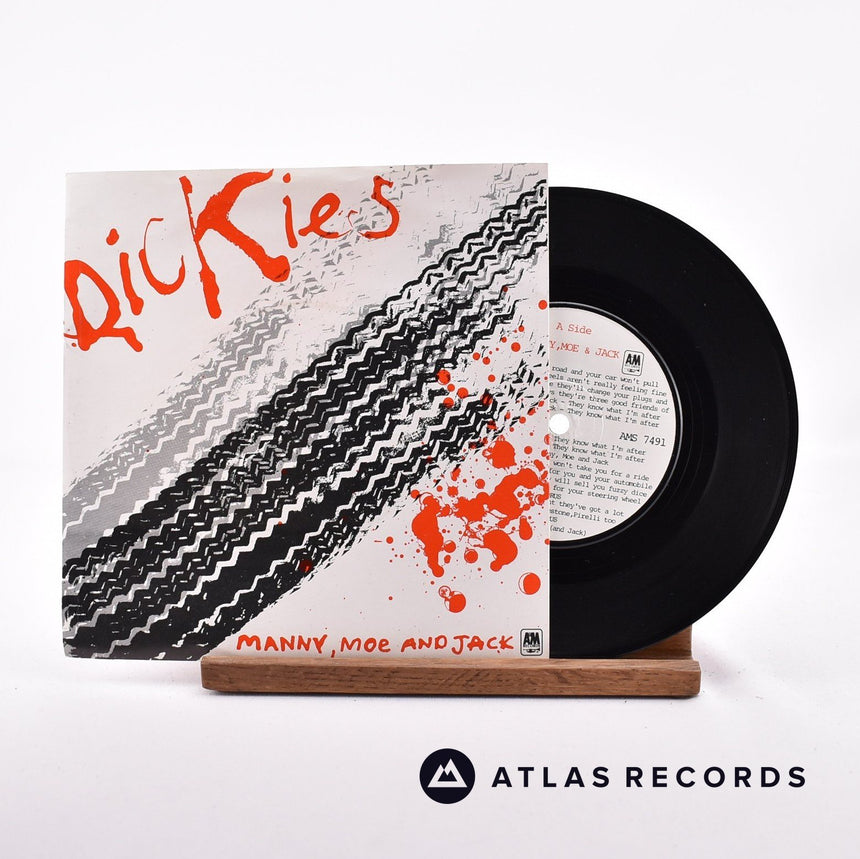 The Dickies Manny, Moe And Jack 7" Vinyl Record - Front Cover & Record