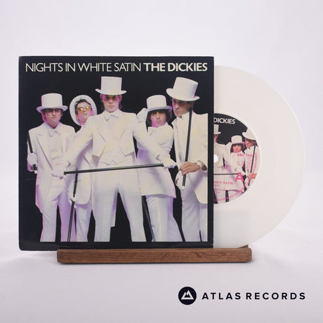 The Dickies Nights In White Satin 7" Vinyl Record - Front Cover & Record