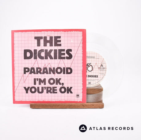 The Dickies Paranoid 7" Vinyl Record - Front Cover & Record