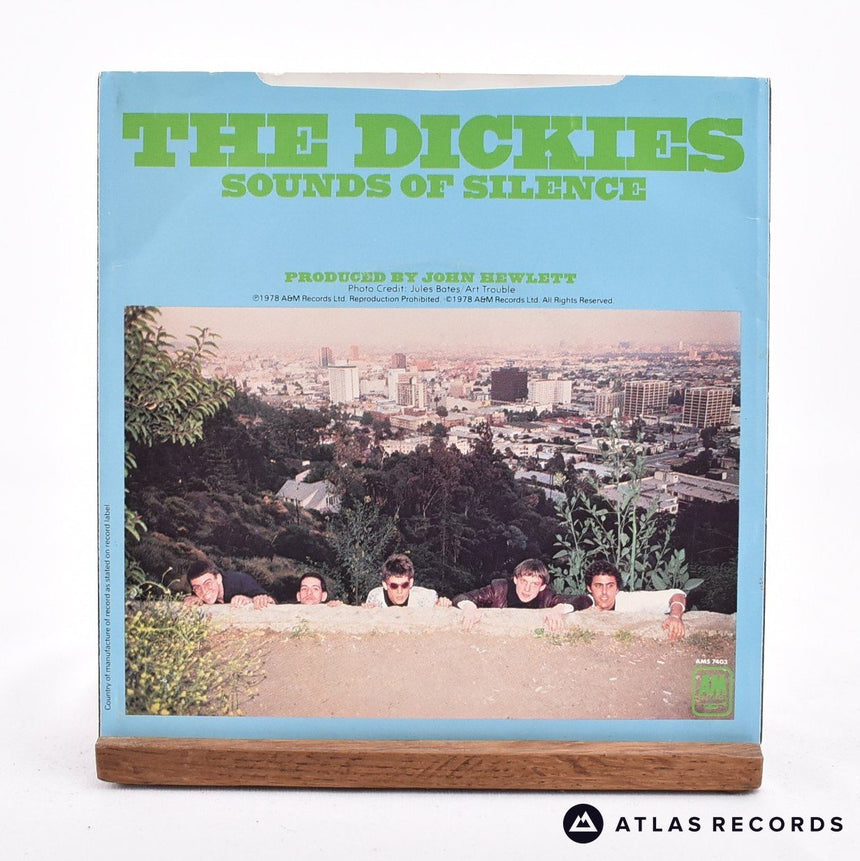 The Dickies - Silent Night - White 7" Vinyl Record - VG+/EX
