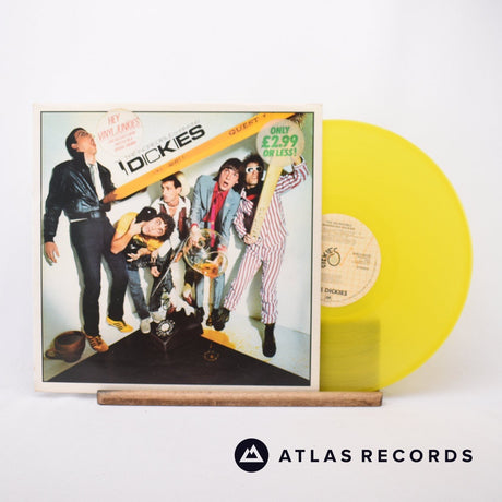 The Dickies The Incredible Shrinking Dickies LP Vinyl Record - Front Cover & Record