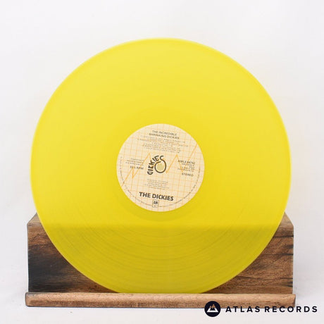 The Dickies - The Incredible Shrinking Dickies - Yellow LP Vinyl Record - EX/EX