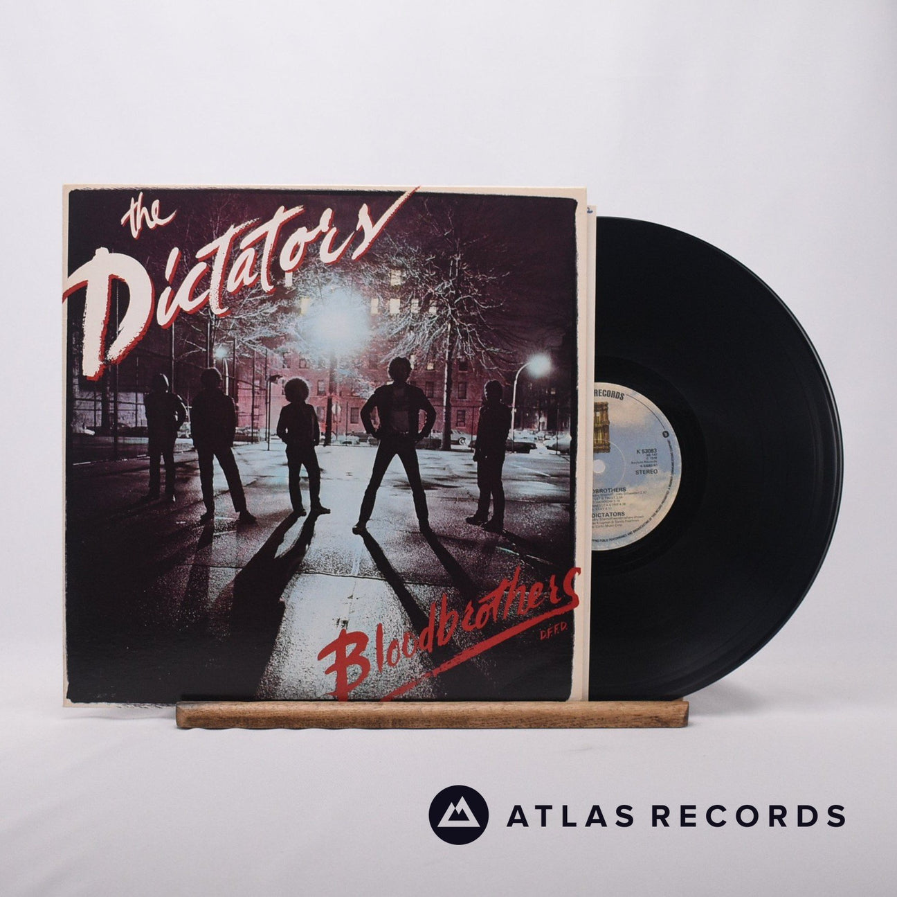 The Dictators Bloodbrothers LP Vinyl Record - Front Cover & Record