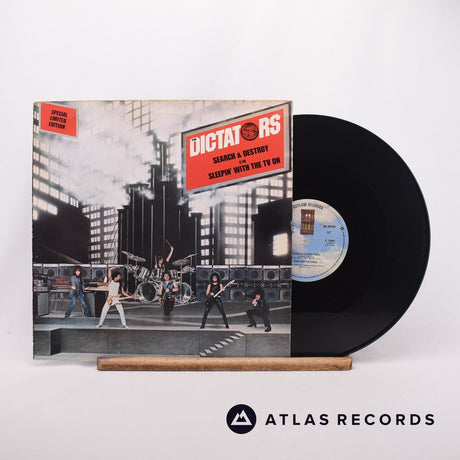 The Dictators Search & Destroy 12" Vinyl Record - Front Cover & Record
