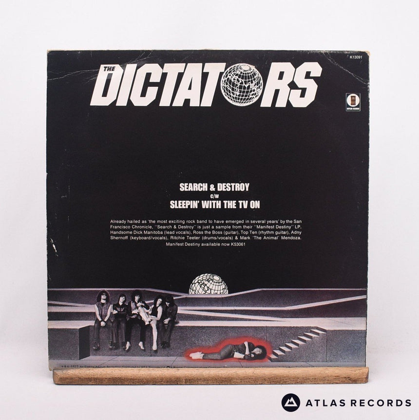The Dictators - Search & Destroy - 12" Vinyl Record - VG+/VG+