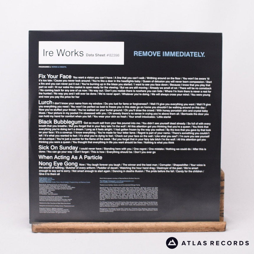 The Dillinger Escape Plan - Ire Works - Red Transparent LP Vinyl Record - VG+/EX