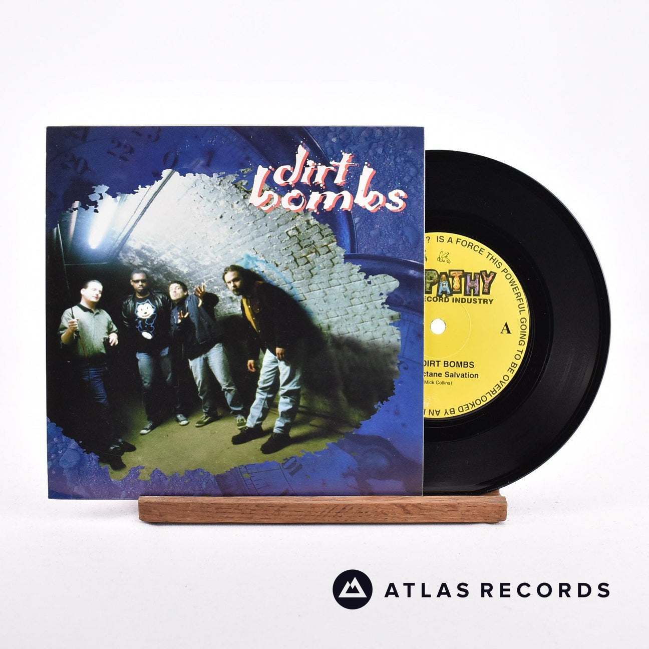 The Dirtbombs High Octane Salvation 7" Vinyl Record - Front Cover & Record