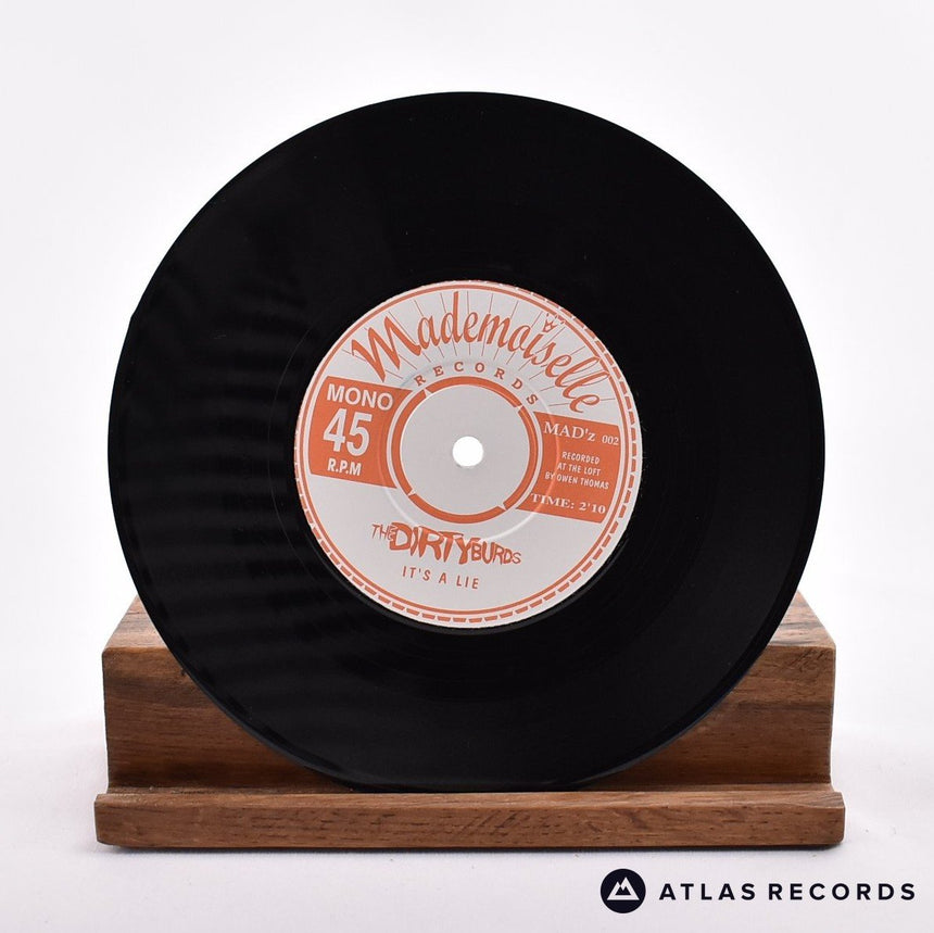 The Dirty Burds - It's A Lie - Insert Sticker 7" Vinyl Record - EX/EX