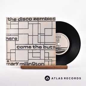 The Disco Zombies Here Come The Buts + Mary Millington 7" Vinyl Record - Front Cover & Record