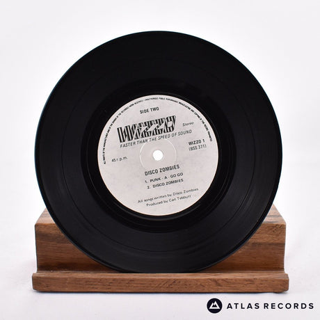 The Disco Zombies - The Invisible E.P. - 7" EP Vinyl Record - EX/EX
