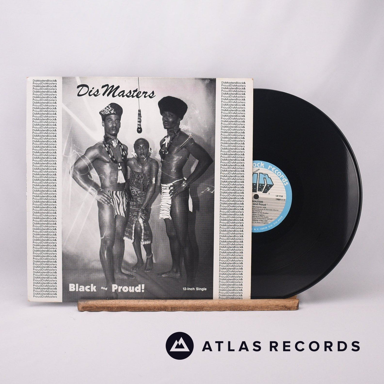 The Dismasters Black And Proud! 12" Vinyl Record - Front Cover & Record